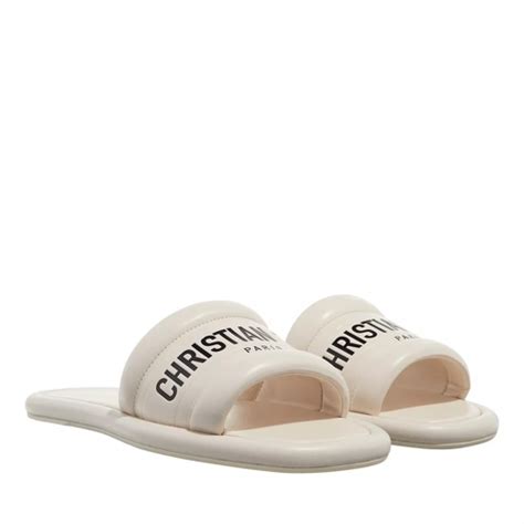 christian dior white and gold slides|knock off Christian Dior slides.